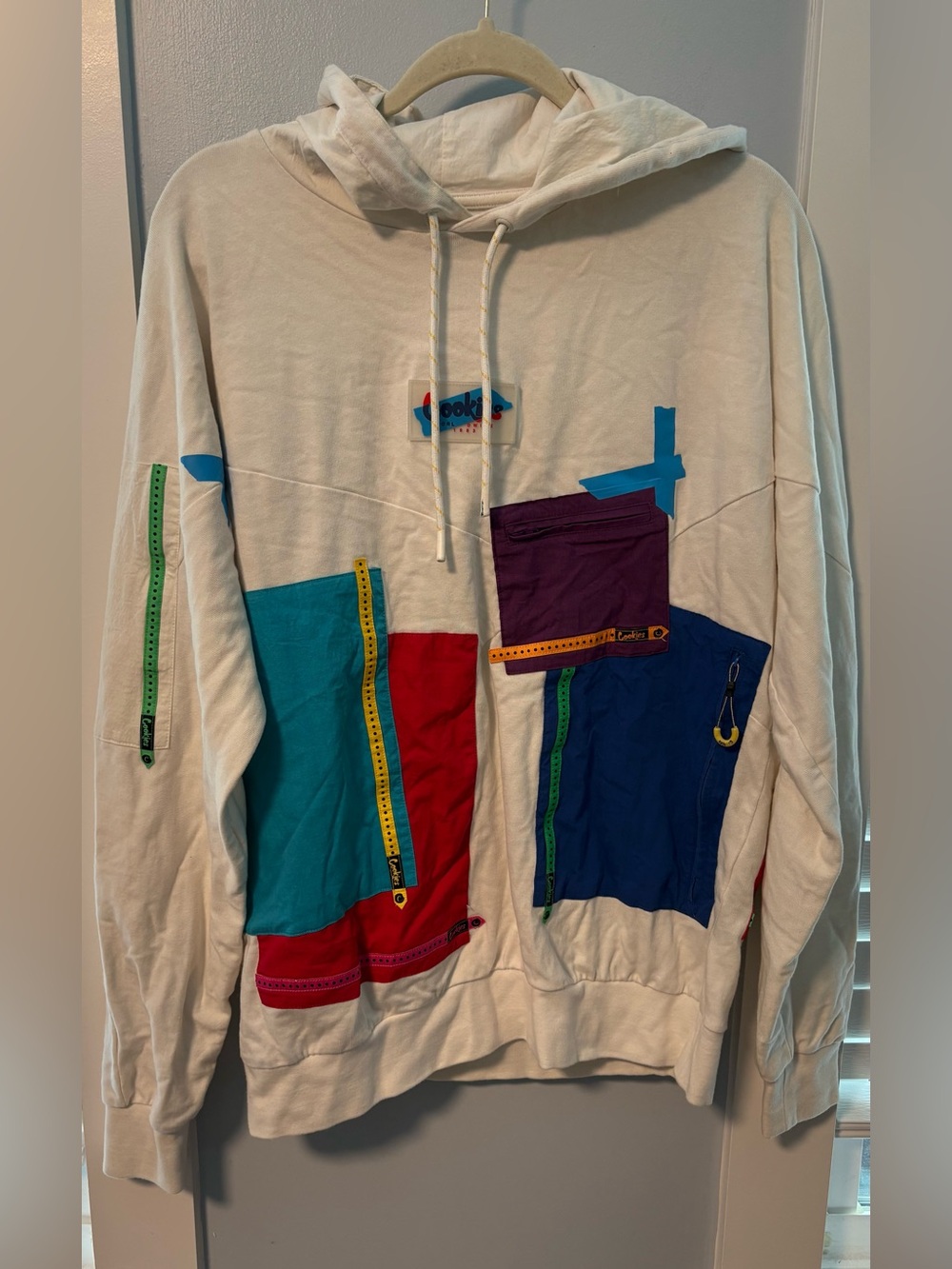 Cookies Worldwide Colorblock Utility Hoodie Men’s Large